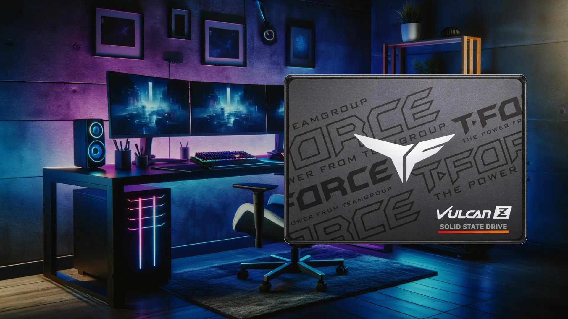 Upgrade Your Gaming Rig: How the TEAMGROUP T-Force Vulcan Z SSD Enhances Gaming Experience