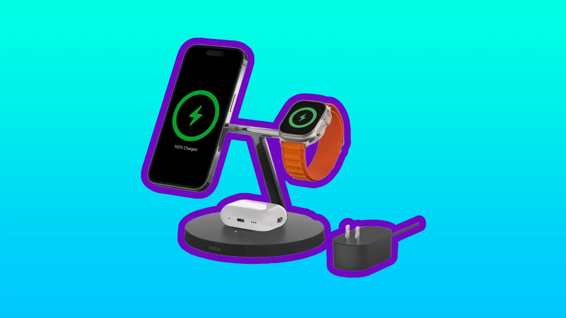 Exploring the Enhanced Efficiency of the Belkin MagSafe 3-in-1 Wireless Charging Stand – 2nd Gen