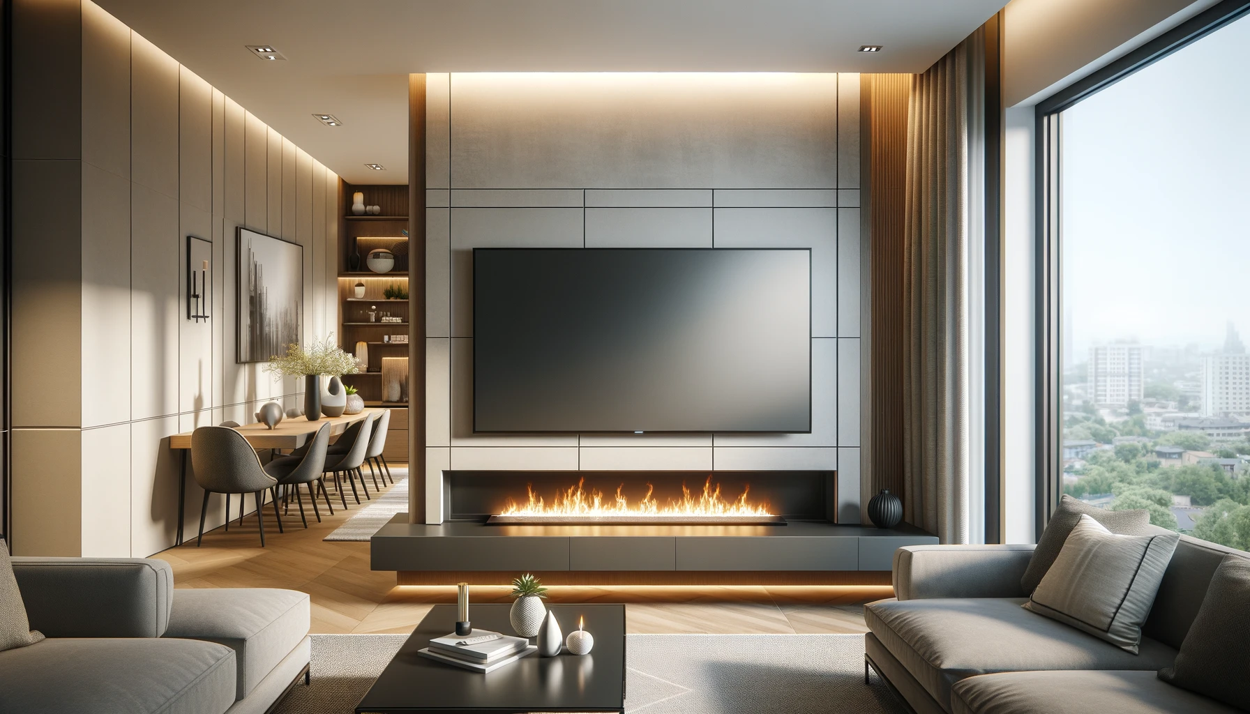 Choosing the Right Size and Style of Recessed Wall Fireplace for Your Space